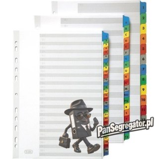 Przekładki alfabetyczne do segregatora A4 kartonowe A-Z MYLAR 100204595 OXFORD