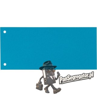 Przekładki kartonowe 1/3 A4 (100) niebieskie (separatory) 624445 ESSELTE
