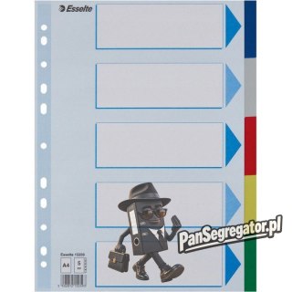 Przekładki plastikowe z PP A4 5 kart 15259 ESSELTE