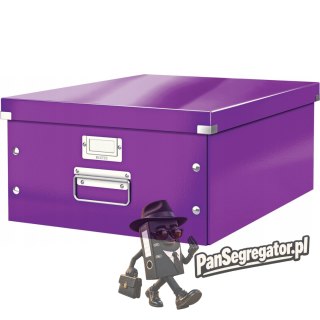 Pudełko LEITZ Click & Store A3 fioletowe 60450062