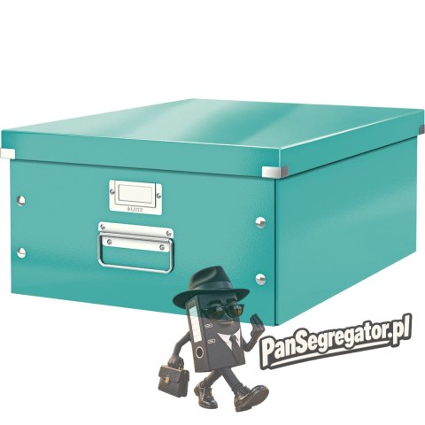 Pudełko LEITZ Click & Store A3 turkusowe 60450051