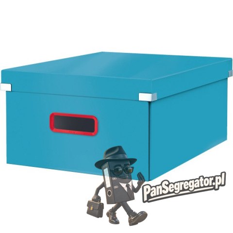 Pudełko do przechowywania Leitz Click&Store Cosy duże niebieskie 53490061