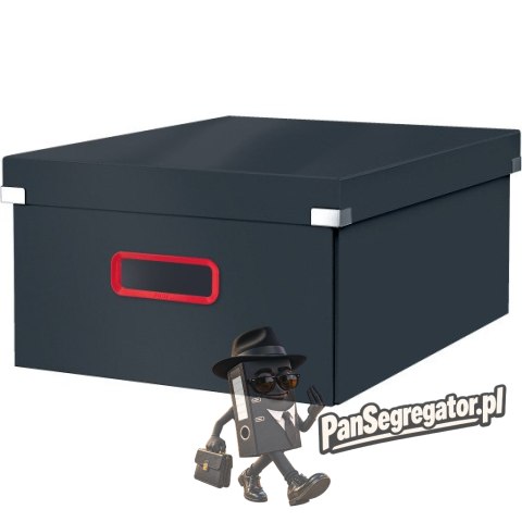 Pudełko do przechowywania Leitz Click&Store Cosy duże szare 53490089