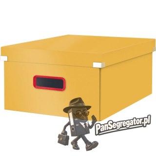 Pudełko do przechowywania Leitz Click&Store Cosy duże żółte 53490019