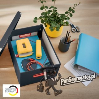 Pudełko do przechowywania Leitz Click&Store Cosy średnie szare 53480089