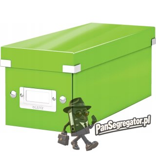 Pudełko na CD LEITZ Click & Store zielone 60410054