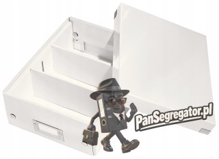 Pudełko z przegródkami A5 C&S białe 60570001 LEITZ