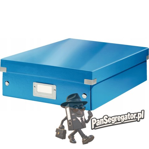 Pudełko z przegródkami LEITZ C&S duże niebieskie 60580036