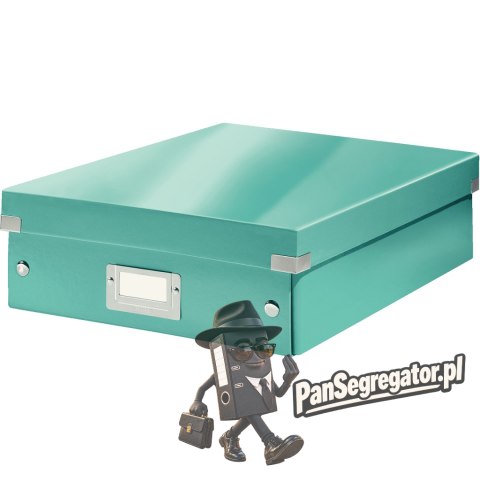 Pudełko z przegródkami LEITZ C&S duże turkusowe 60580051