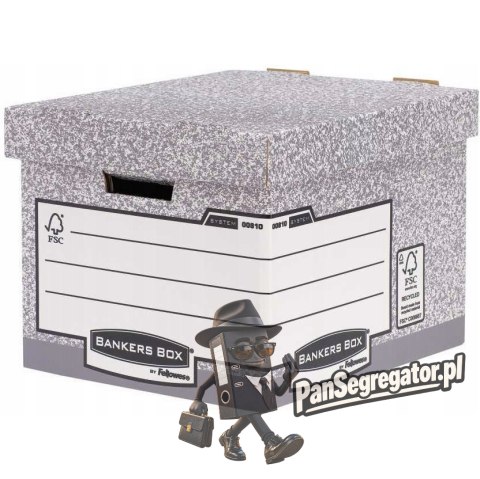 Pudło archiwizacyjne R-KIVE (10szt) FastFold 00810-FFEU FELLOWES