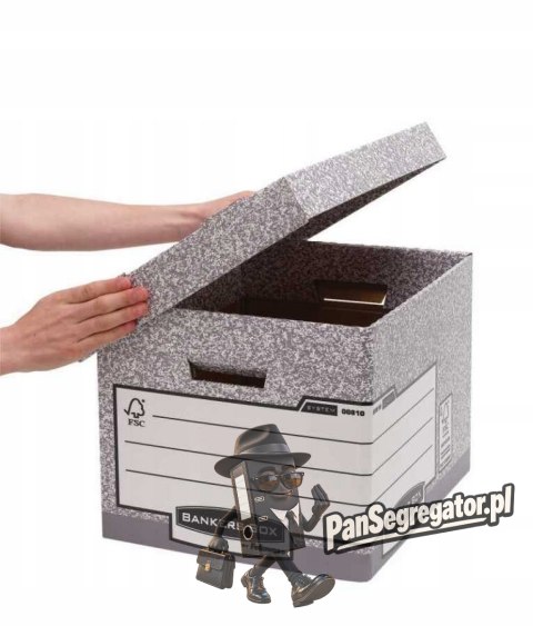 Pudło archiwizacyjne R-KIVE (10szt) FastFold 00810-FFEU FELLOWES
