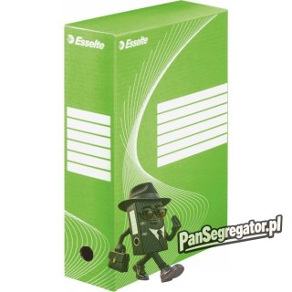 Pudło archiwizacyjne na dokumenty 100mm Standard zielone 128424 ESSELTE