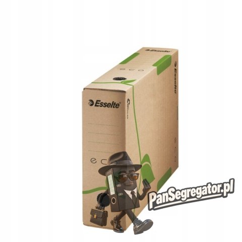 Pudło archiwizacyjne na dokumenty 80mm ECO siarczanowe 623916 ESSELTE
