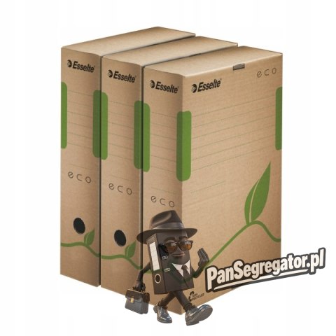 Pudło archiwizacyjne na dokumenty 80mm ECO siarczanowe 623916 ESSELTE