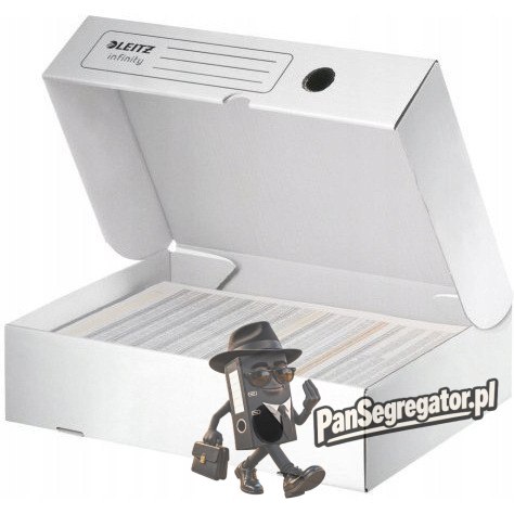 Pudło otwierane od szerszej strony LEITZ Infinity 80mm 61000000
