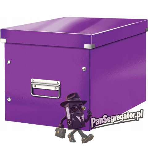 Pudło uniwersalne Click&Store rozmiar L 310x320x360mm fioletowe 61080062 LEITZ WOW
