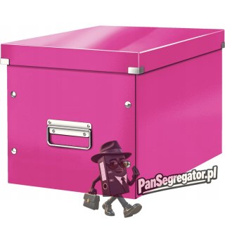 Pudło uniwersalne Click&Store rozmiar L 310x320x360mm różowe 61080023 LEITZ WOW