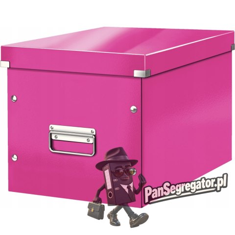 Pudło uniwersalne Click&Store rozmiar L 310x320x360mm różowe 61080023 LEITZ WOW