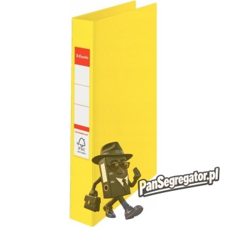 Segregator A4/35mm 2 ringi żółty 14450 ESSELTE VIVIDA