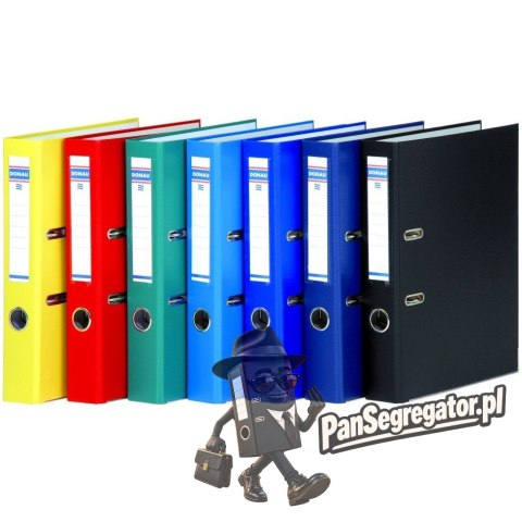 Segregator A4/5 MASTER z szyną żółty 3947001PL-11 DONAU