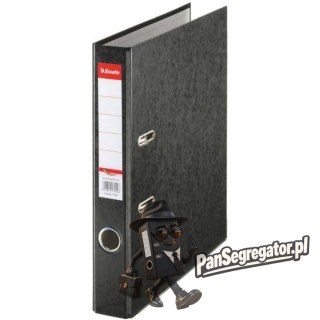 Segregator A4/50 RAINBOW czarny 17924 ESSELTE