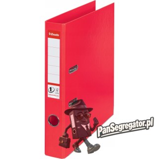 Segregator A4/50mm z mechanizmem czerwony VIVIDA 624072 ESSELTE No.1