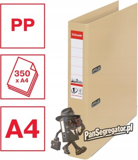 Segregator A4/50mm z mechanizmem kawowy 218690 No.1 ESSELTE