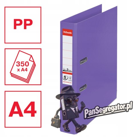 Segregator A4/50mm z mechanizmem lila 81154 No.1 ESSELTE