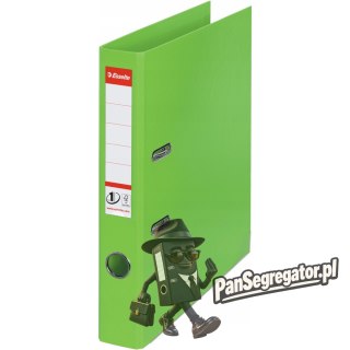 Segregator A4/50mm z mechanizmem zielony VIVIDA 624073 ESSELTE No.1