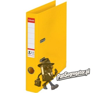 Segregator A4/50mm z mechanizmem żółty 811410 No.1 ESSELTE