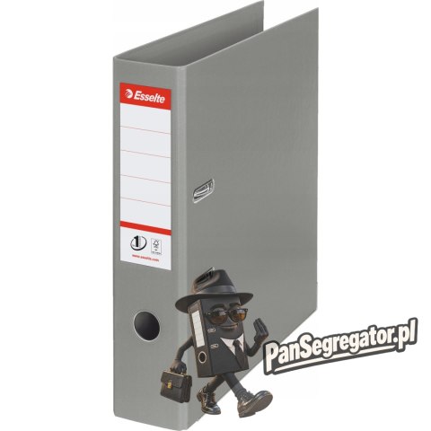 Segregator A4/75mm z mechanizmem szary 81138 No.1 ESSELTE