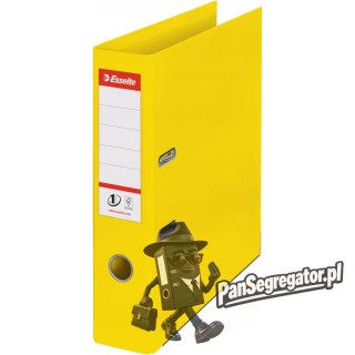 Segregator A4/75mm z mechanizmem żółty VIVIDA 624070 ESSELTE No.1