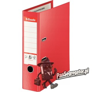 Segregator A4/80mm czerwony ESSELTE PLUS VIVIDA No.1 81183