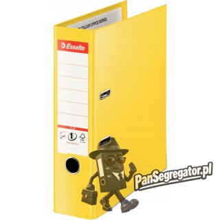 Segregator A4/80mm żółty ESSELTE No.1 POWER PLUS 624076
