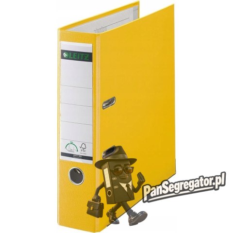 Segregator LEITZ A4/80mm 180 żółty 10105015