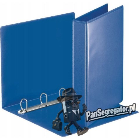 Segregator PANORAMA A4 4DR/30 51mm niebieski ofertowy 49715 ESSELTE