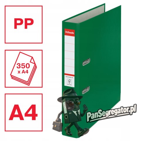 Segregator ekonomiczny A4/50mm zielony 81196 ESSELTE