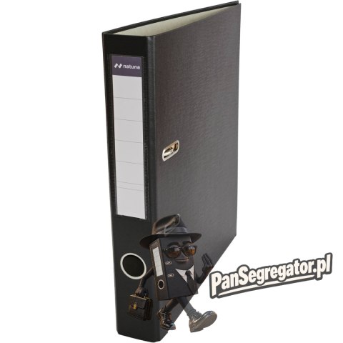 Segregator ekonomiczny NATUNA A4/50mm czarny (20967)