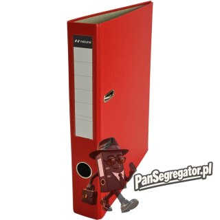 Segregator ekonomiczny NATUNA A4/50mm czerwony (20969)