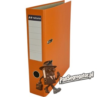 Segregator ekonomiczny NATUNA A4/75mm pomarańczowy (20019)