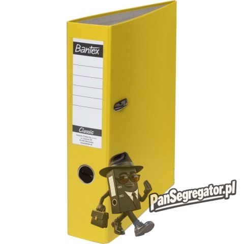 Segregator na dokumenty A4 50mm CLASSIC żółty 400044678 BANTEX BUDGET