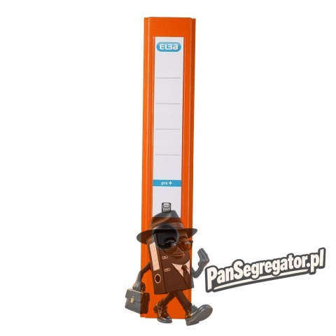 Segregator na dokumenty A4 50mm PRO+ pomarańczowy 100202103 ELBA