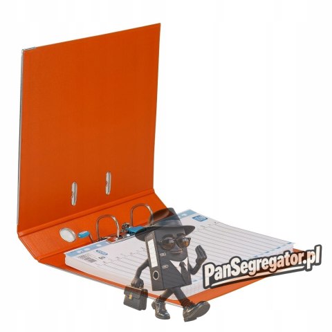 Segregator na dokumenty A4 50mm PRO+ pomarańczowy 100202103 ELBA
