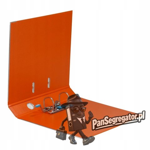 Segregator na dokumenty A4 50mm PRO+ pomarańczowy 100202103 ELBA