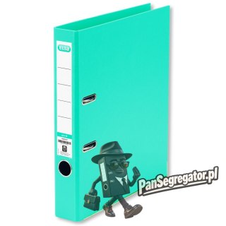 Segregator na dokumenty A4 50mm PRO+ turkusowy 100025176 ELBA