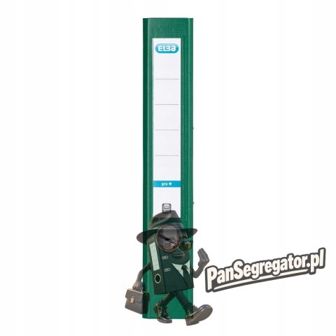 Segregator na dokumenty A4 50mm PRO+ zielony 100202107 ELBA