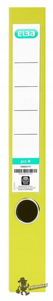 Segregator na dokumenty A4 50mm PRO+ żółty 100202099 ELBA