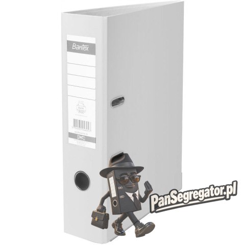 Segregator na dokumenty A4 50mm szary z szyną 100551797 BANTEX