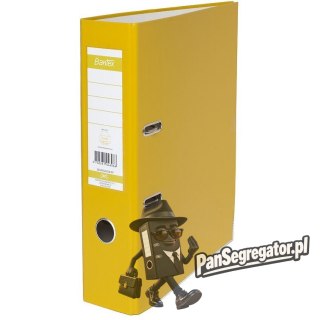 Segregator na dokumenty A4 50mm żółty z szyną 100551798 BANTEX