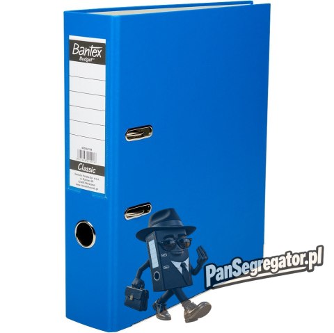 Segregator na dokumenty A4 75mm CLASSIC niebieski 400044104 BANTEX BUDGET